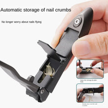 Anti Splash Nail Clipper with Nail Catcher Stainless Steel Fingernails Toenails Cutter Nail Trimmer Manicure Tools Hand Tools