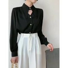 2023 Spring shirt Elegant OL Chic Turn-down Collar Long Sleeve tops Women's Top Blouse women shirts and blouses Female Clothing