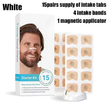 15Pairs Magnetic Nasal Breathing Dilators Kits Sport Nasal Dilator Boost Oxygen Intake,Breathing Refill Nose Clip