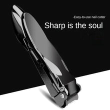 Anti Splash Nail Clipper with Nail Catcher Stainless Steel Fingernails Toenails Cutter Nail Trimmer Manicure Tools Hand Tools