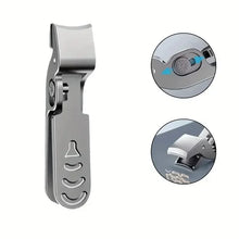 Anti Splash Nail Clipper with Nail Catcher Stainless Steel Fingernails Toenails Cutter Nail Trimmer Manicure Tools Hand Tools